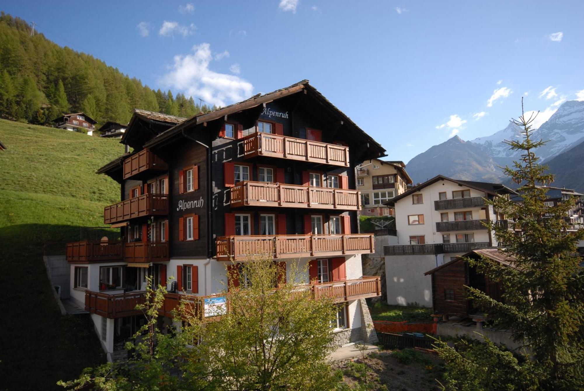 Chalet Alpenruh Saas Fee Dış mekan fotoğraf