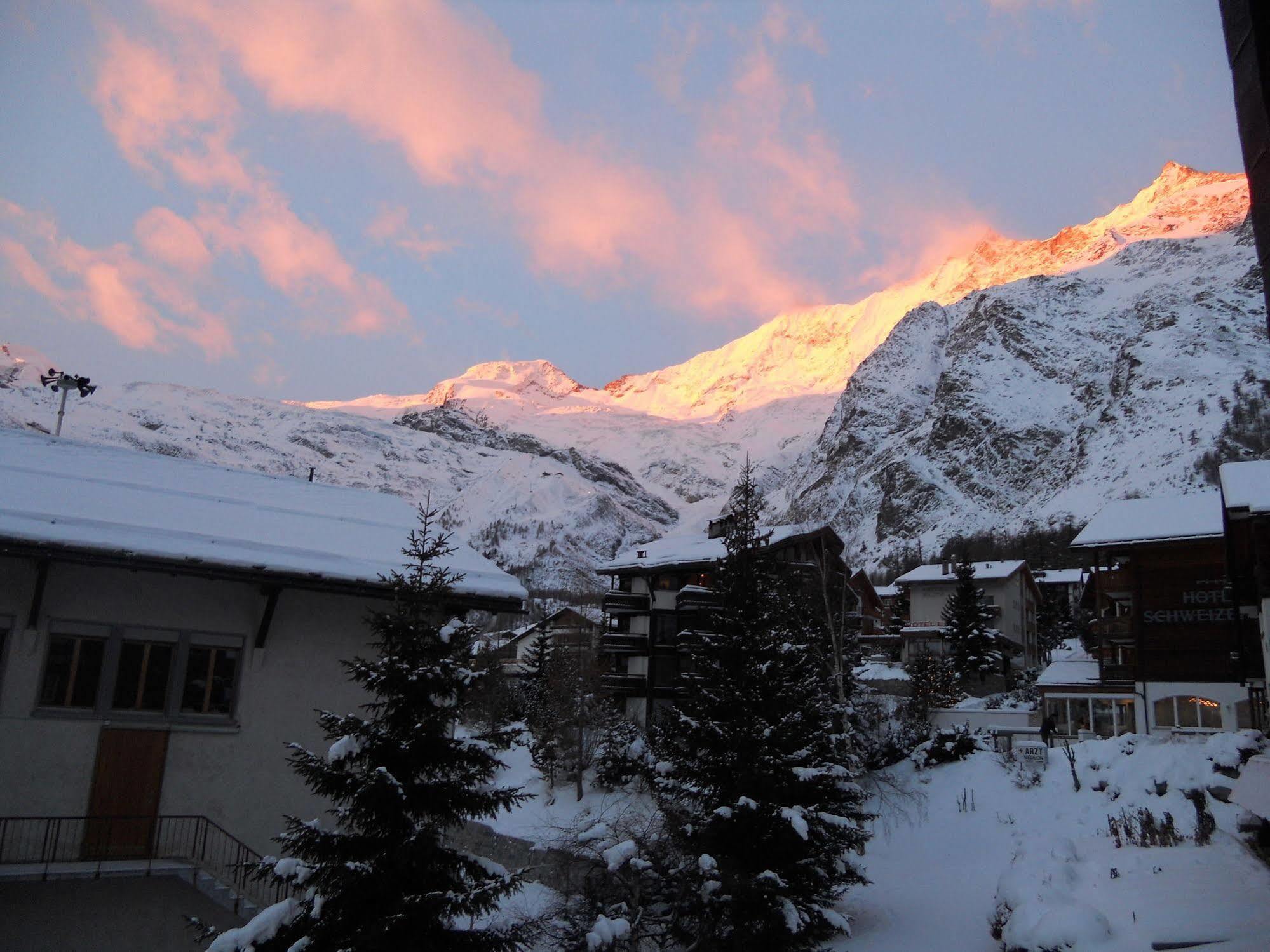 Chalet Alpenruh Saas Fee Dış mekan fotoğraf
